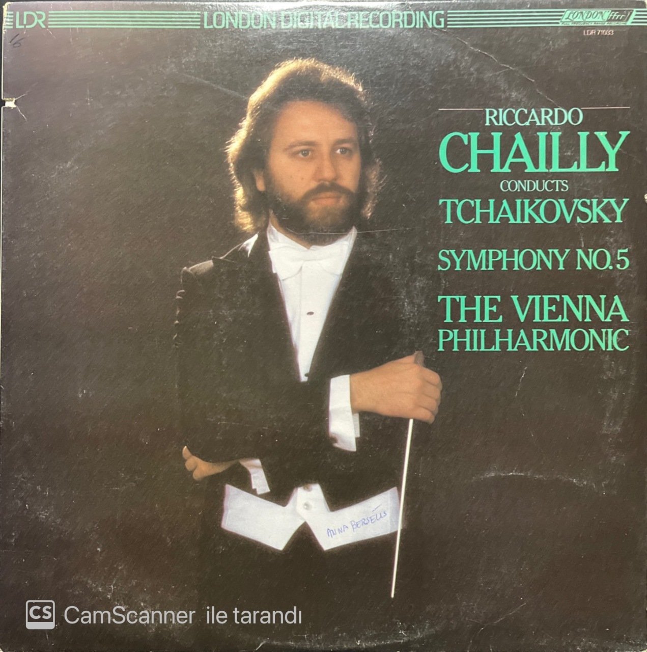 Riccardo Chailly Tchaikovsky Symphony No.5 LP Klasik Plak