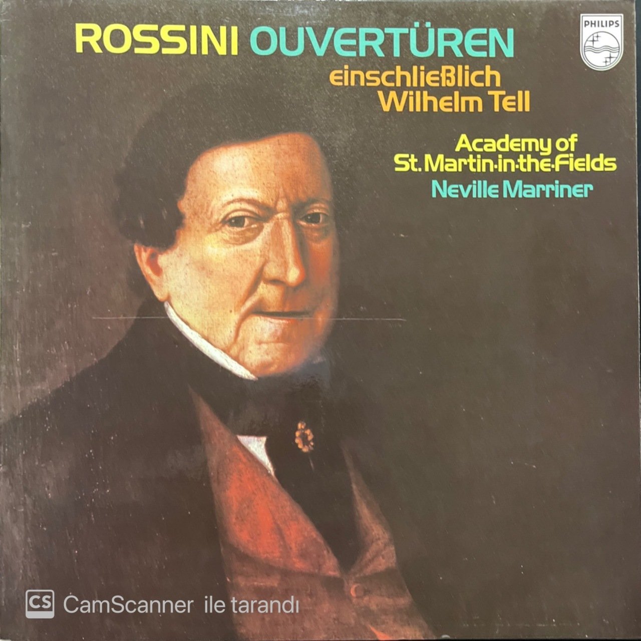 Rossini Ouvertüren LP Klasik Plak