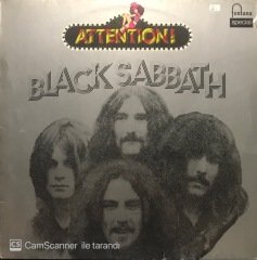Black Sabbath Attention LP Plak