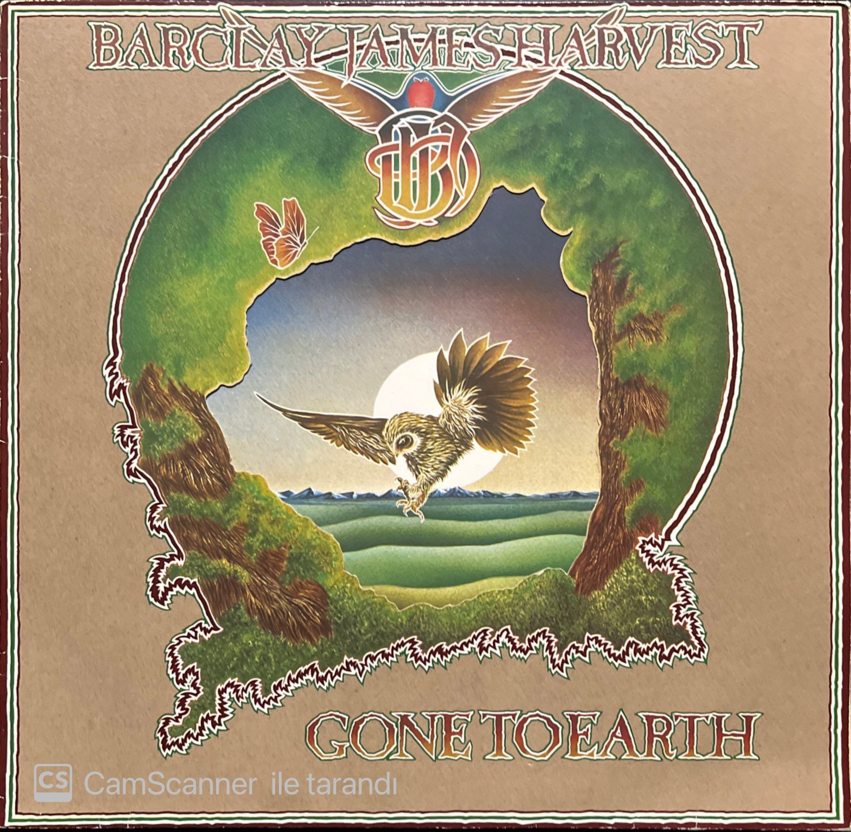 Barclay James Harvest Gone To Earth LP Plak