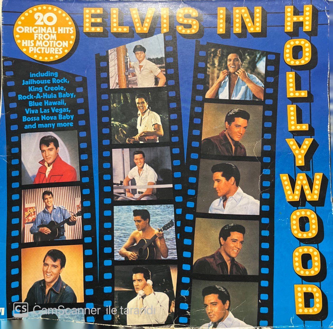 Elvis Presley Elvis In Hollywood LP Plak