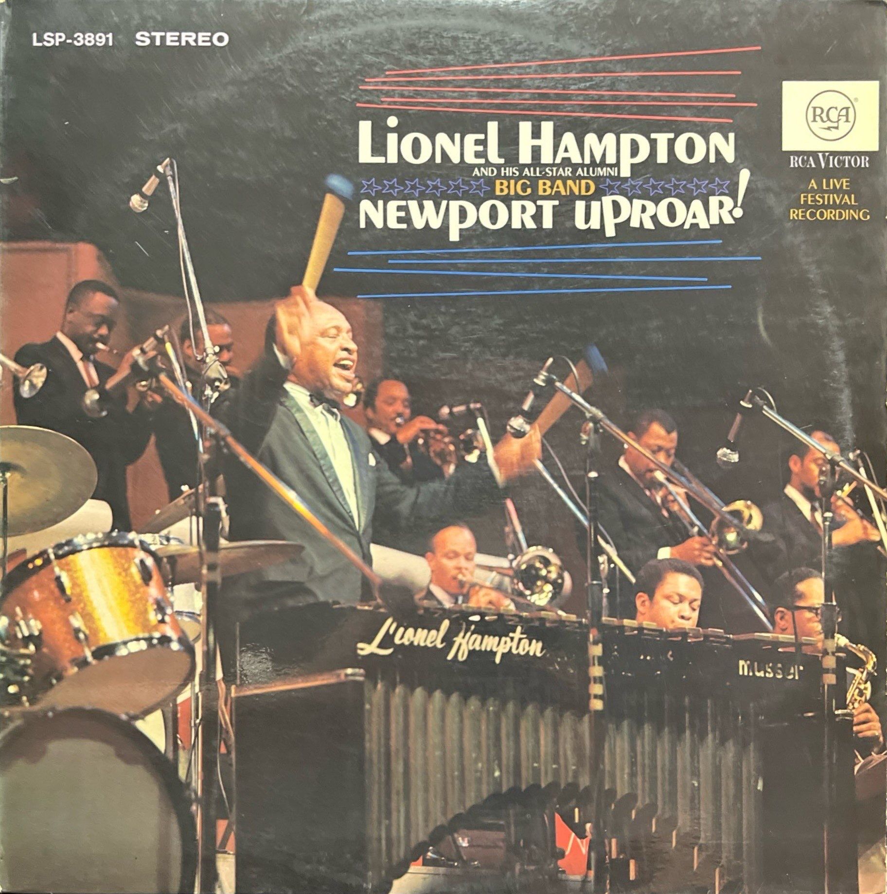 Lionel Hampton Newport Uproar! LP Plak