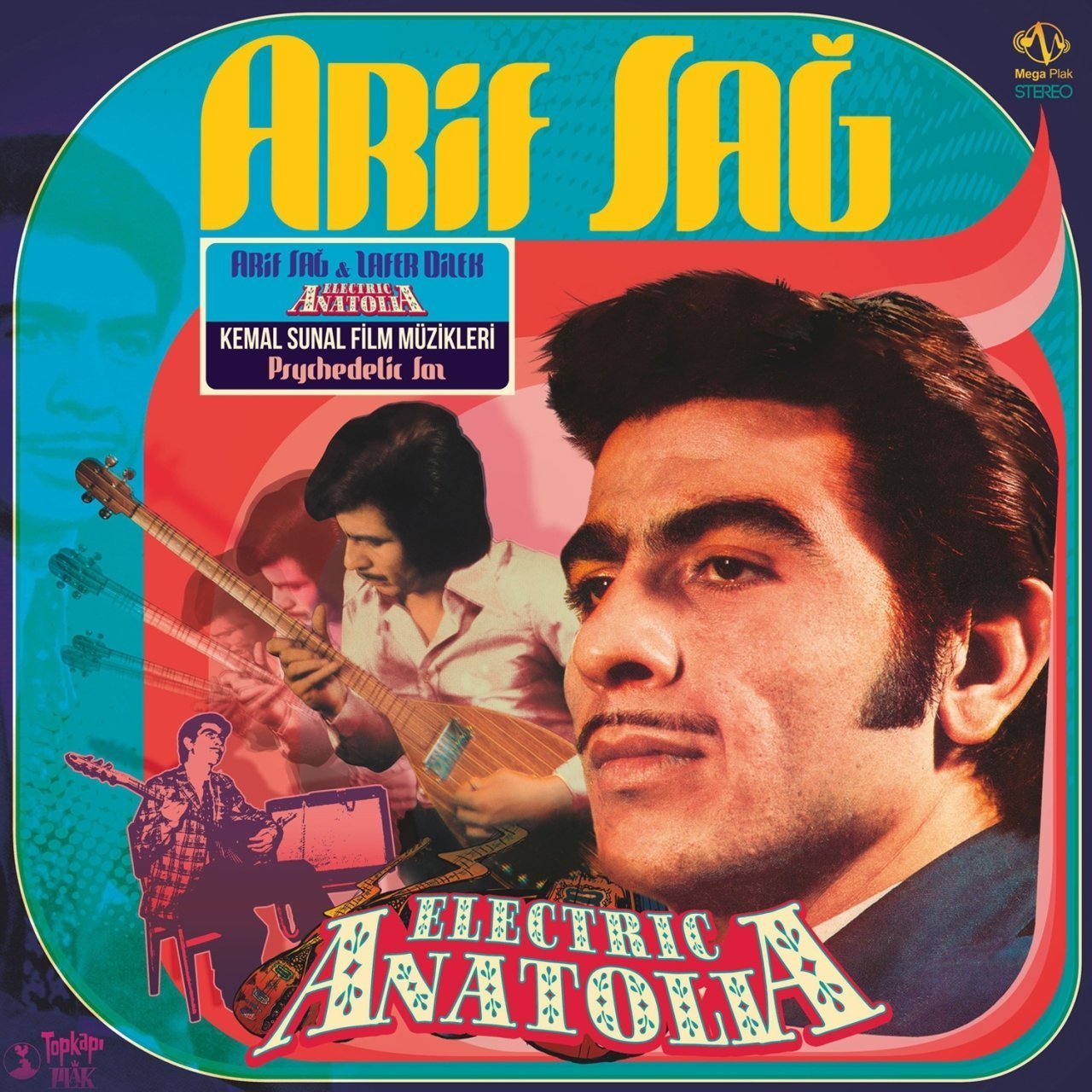 Arif Sağ Zafer Dilek Electric Anatolia LP Plak