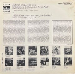 Dvorak Aus Der Neuen Welt Smetana Die Moldau LP Klasik Plak