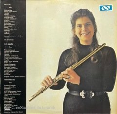 Gunilla Von Bahr Solflöjt LP Klasik Plak