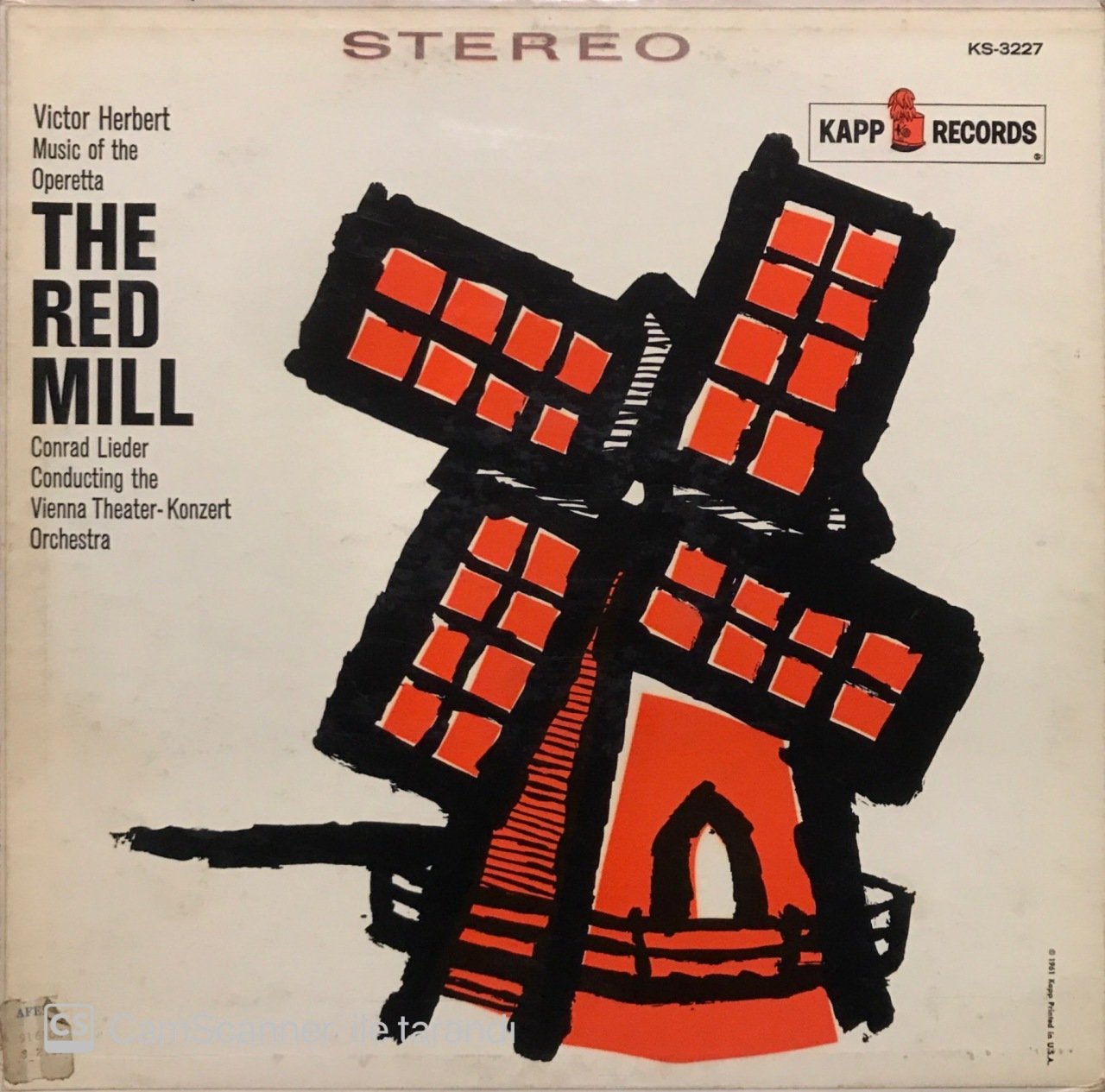 The Red Mill Music Of The Operetta LP Plak
