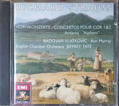 Ricard Strauss Hornkonzerte Concertos Pour Cor 1& 2 Andante Alphorn Radovan Vlatkovic CD