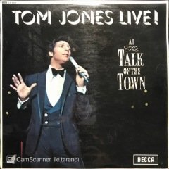 Tom Jones Live LP Plak