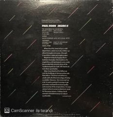 Paul Horn Inside II LP Plak