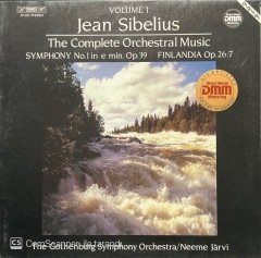 Jean Sibelius The Complete Orchestral Music Volume 1 LP Klasik Plak