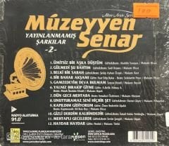 Müzeyyen Senar Yayınlanmamış Şarkılar 2 Açılmamış Jelatininde CD
