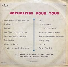 Actualites Pouritous LP Plak