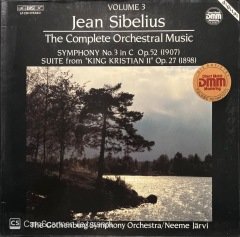 Jean Sibelius The Complete Orchestral Music Volume 3 LP Klasik Plak