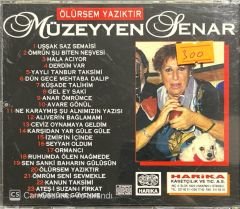 Müzeyyen Senar Ölürsem Yazıktır Sarı Bandrollü CD