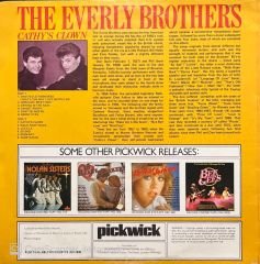 The Everly Brothers Cathy's Clown LP Plak