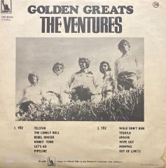 The Ventures Golden Greats LP Plak