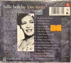 Billie Holiday Love Songs 2 CD