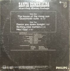 Santa Esmeralda LP Plak
