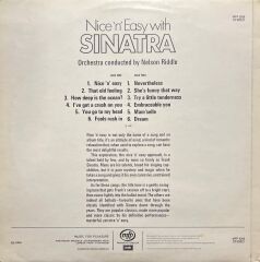 Frank Sinatra Nice 'N' Easy With LP Plak