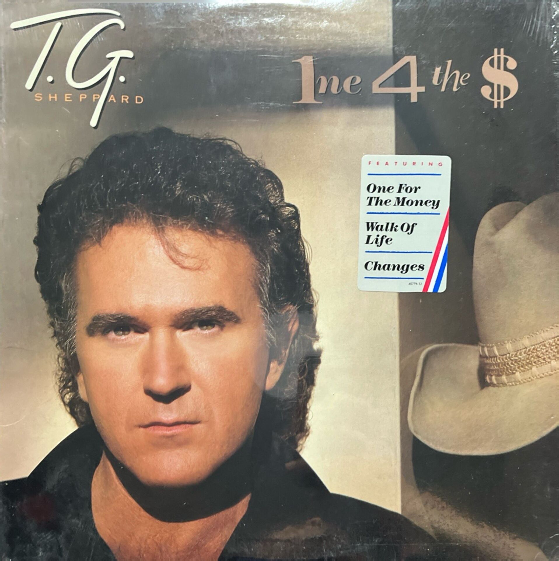 T. G. Sheppard One For The Money Açılmamış Ambalajında Dönem Baskı LP Plak
