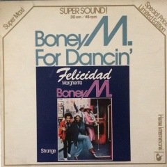 Boney M. For Dancin LP Plak
