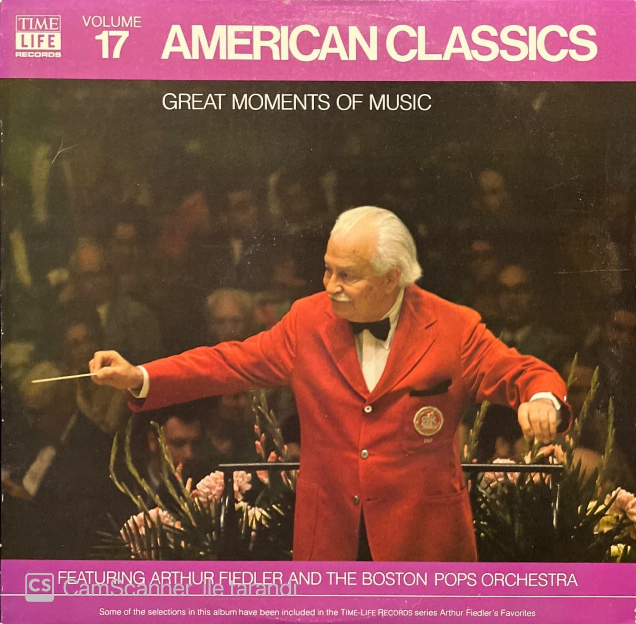 American Classisc Great Moments Of Music Volume 17 LP Klasik Plak