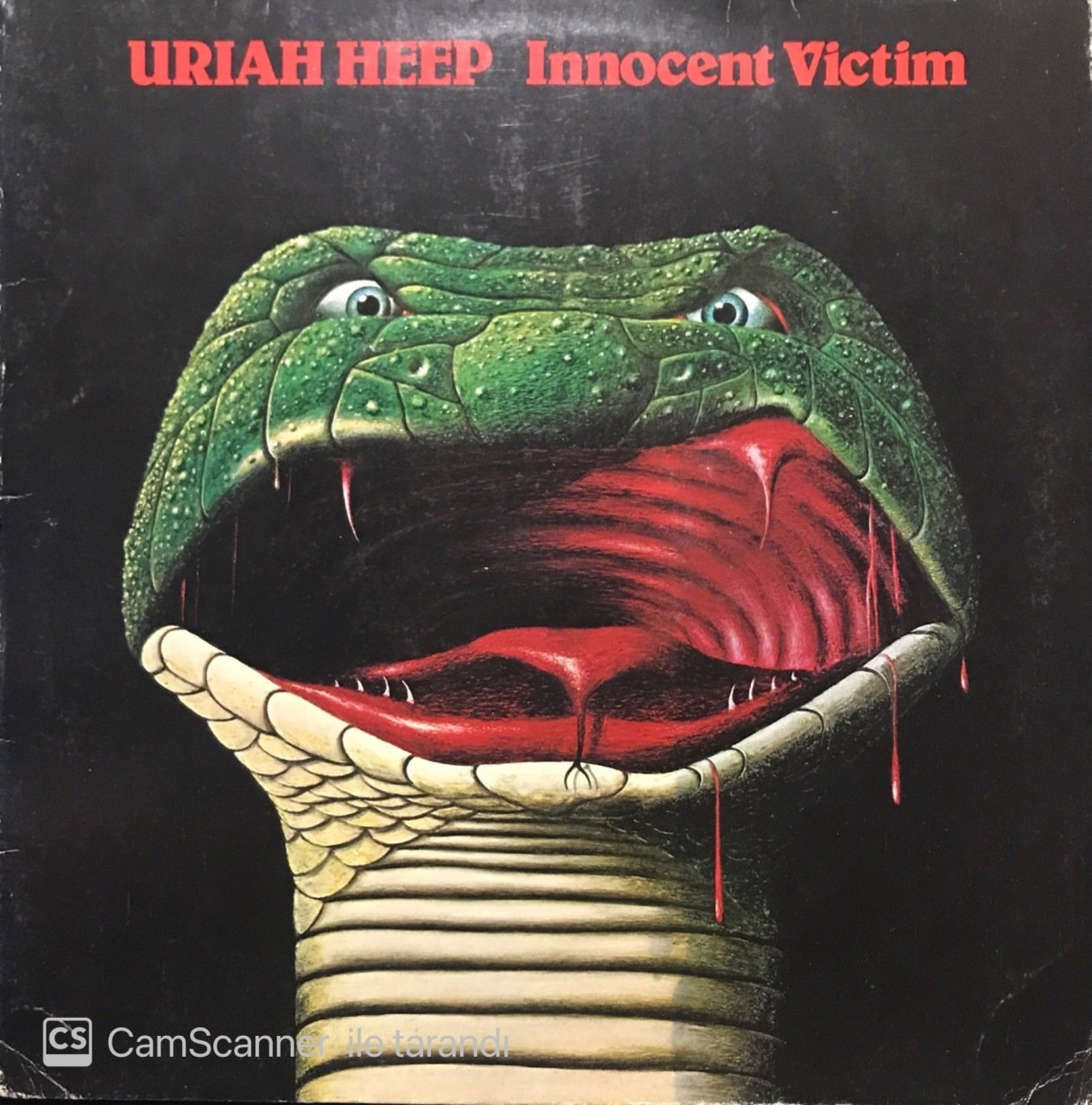 Uriah Heep Innocent Victim LP Plak
