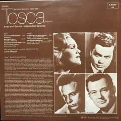 Giacomo Puccini Tosca LP Klasik Plak