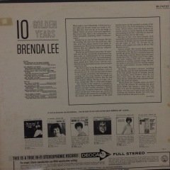 Brenda Lee Golden Years LP Plak