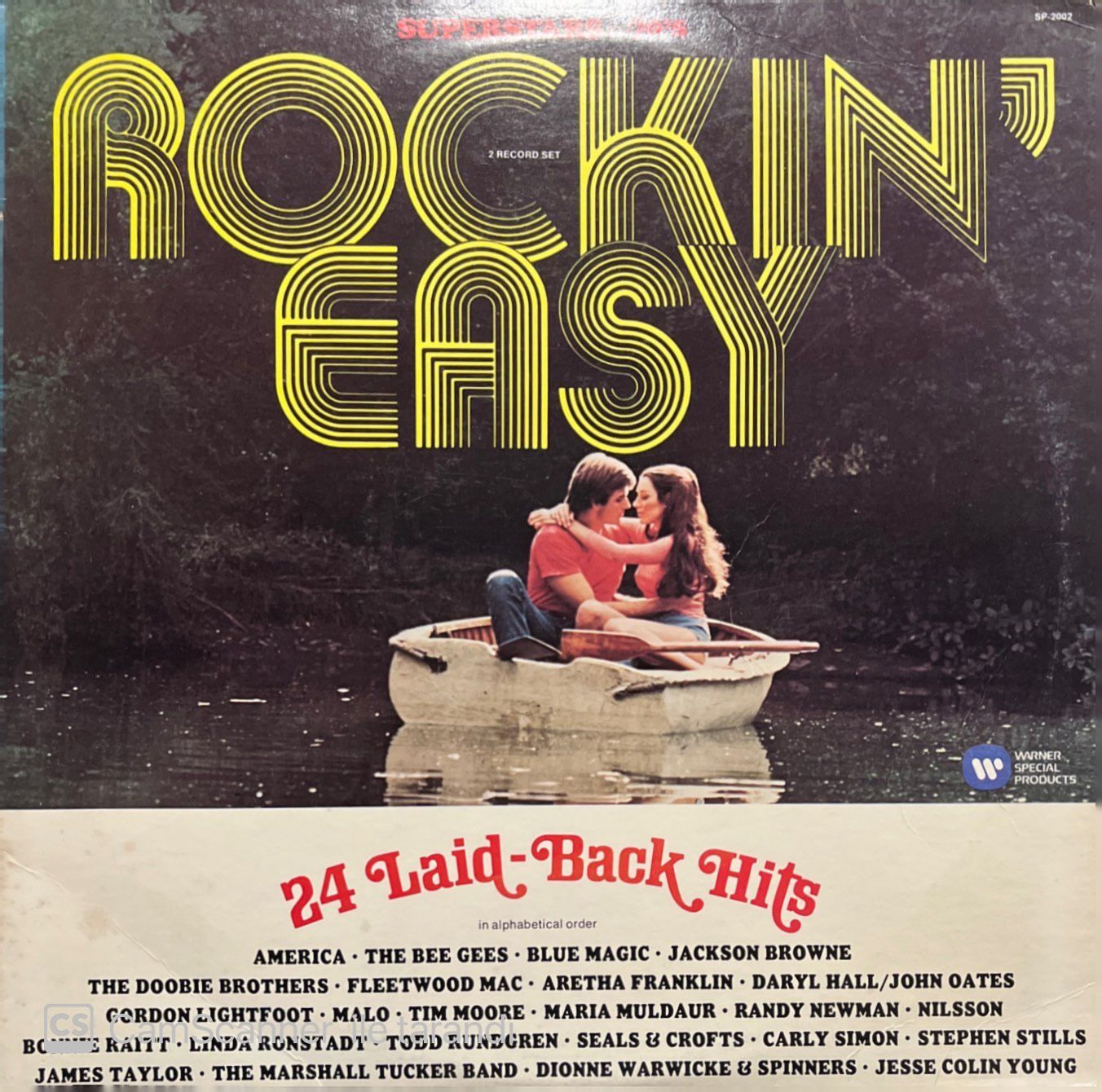 Rockin' Easy 24 LAid-Back Hits Double LP Plak