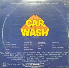 Car Wash Soundtrack LP Plak