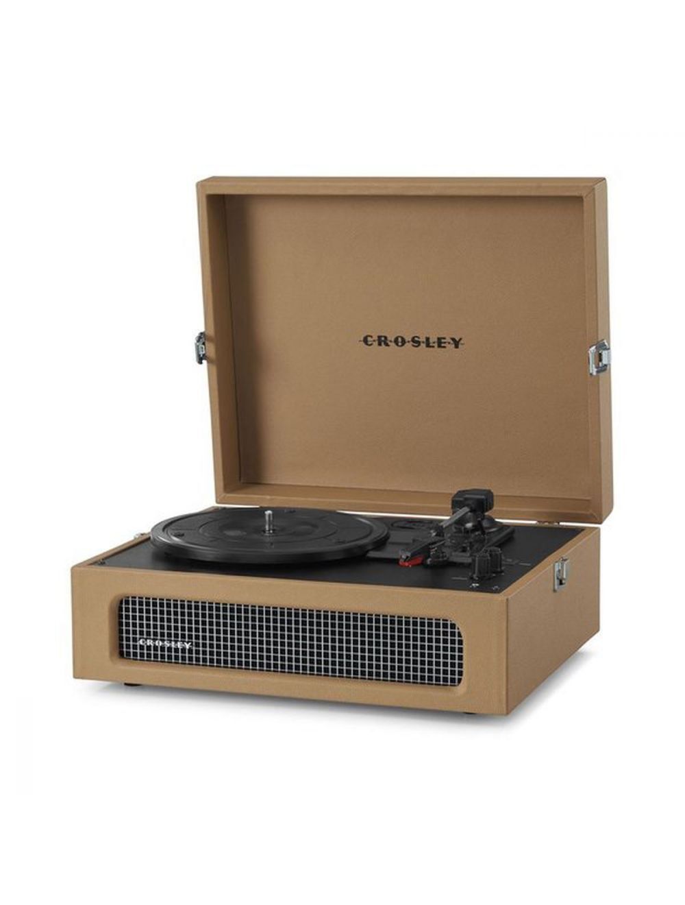 Crosley Pikap Bluetoothlu Pikap Plakçalar Kahverengi Renk