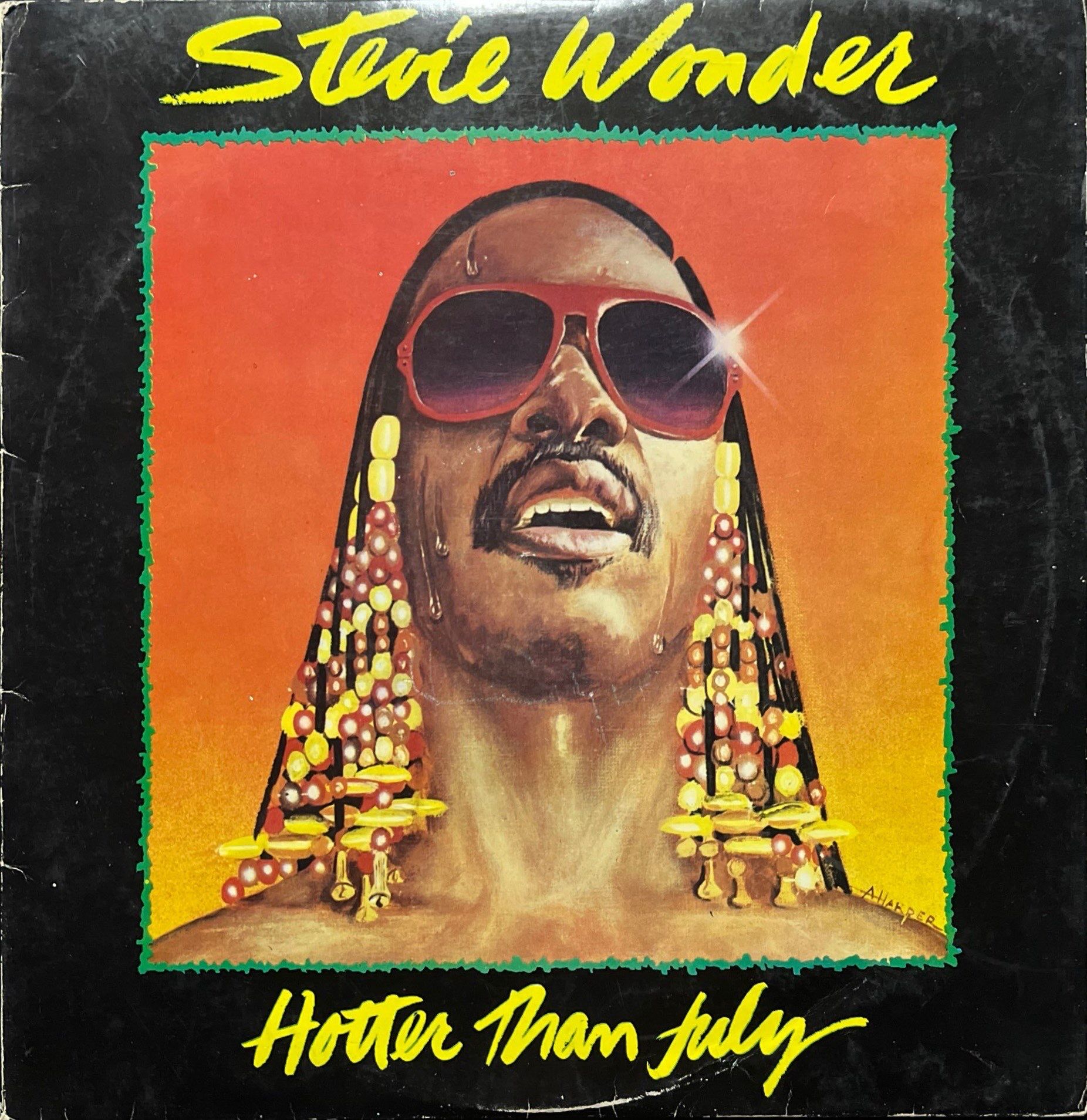 Stevie Wonder Hotter Than July LP Plak