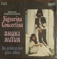 Shuki & Aviva Signorina Concertina 45lik Plak