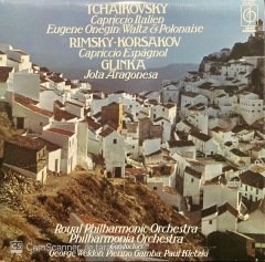 Tchaikovsky Capricio Italien Rimsky Glinka LP Klasik Plak