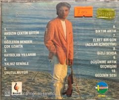Suat Suna Ansızın Çektin Gittin Sarı Bandrollü CD