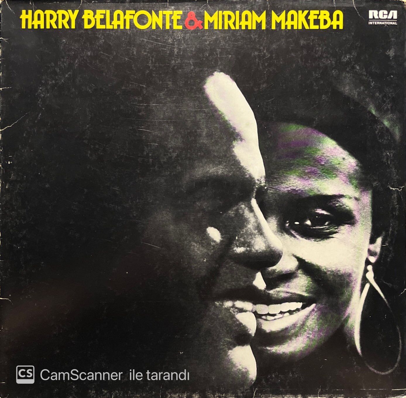 Harry Belafonte & Miriam Makeba Double LP Plak