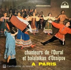 Chanteurs De L'oural Et Balalaikas D'Ossipov A Paris LP Plak