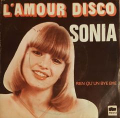 Sonia L'amour Disco 45lik Plak