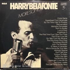 Harry Belafonte More Songs Double LP Plak