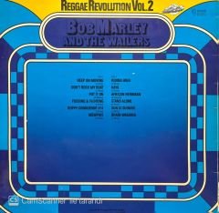 Bob Marley & The Wailers Reggae Revolution Vol.2 LP Plak