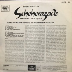 Rimsky Korsakov Scheherazade LP Klasik Plak