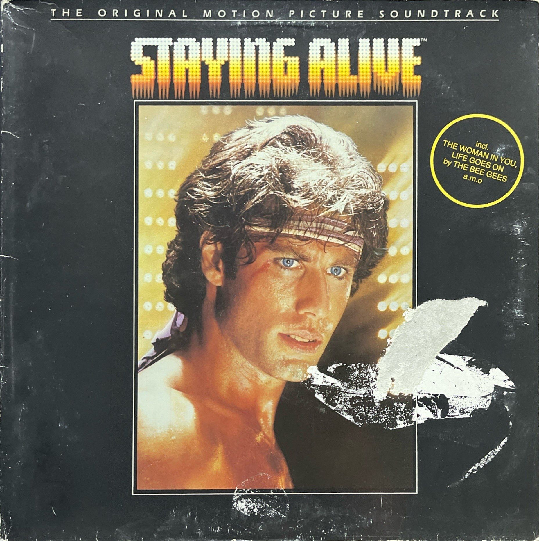 Staying Alive Soundtrack LP Plak