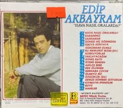 Edip Akbayram Hava Nasıl Oralarda Sarı Bandrollü CD