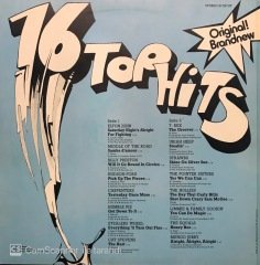 16 Top Hits LP Plak