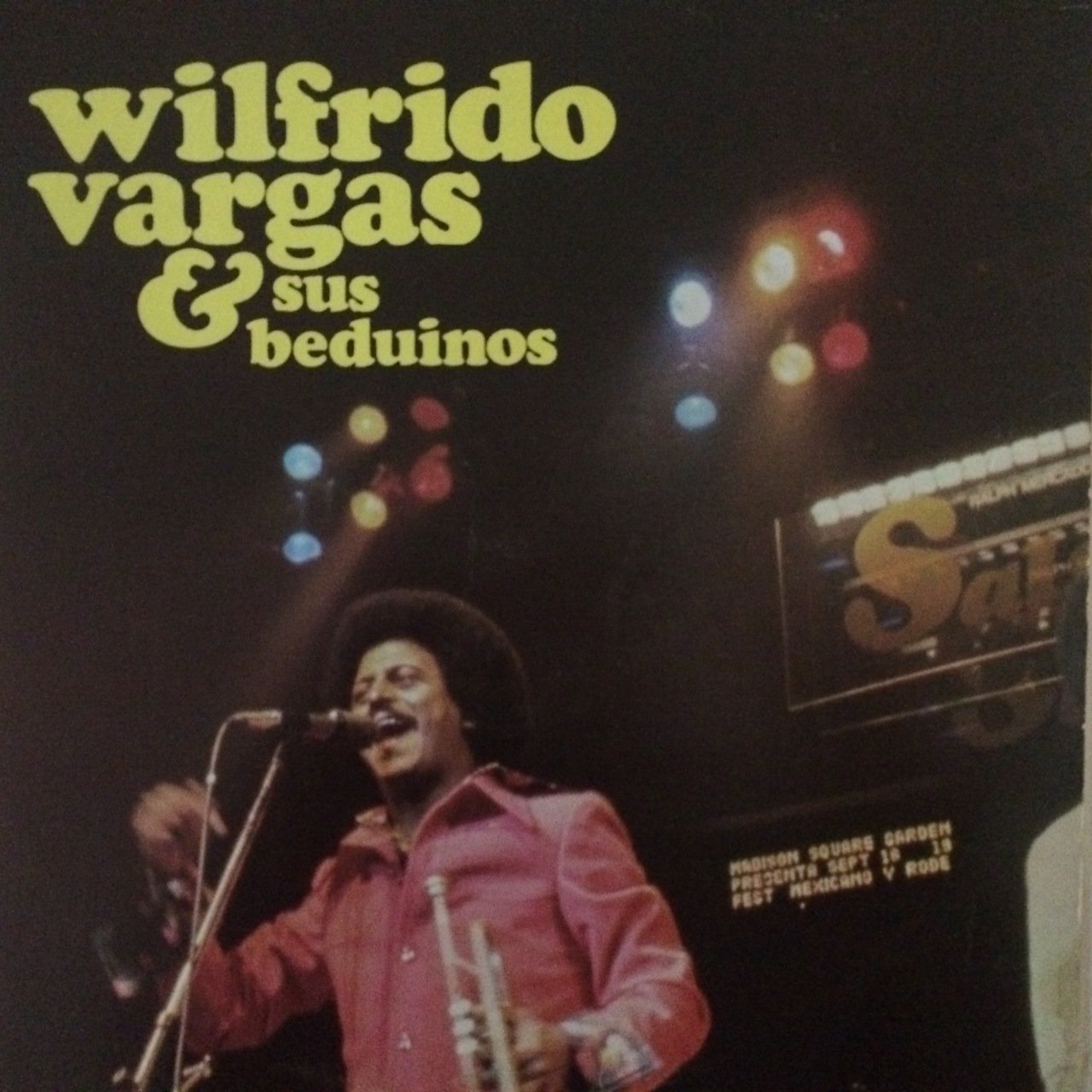 Wilfrido Vargas Sus Beduinos LP Plak