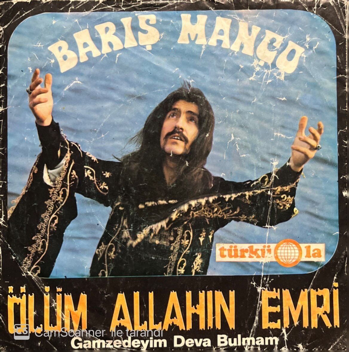 Barış Manço Ölüm Allahın Emri 45lik Plak
