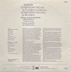 Haydn Symphoy No.96 LP Klasik Plak