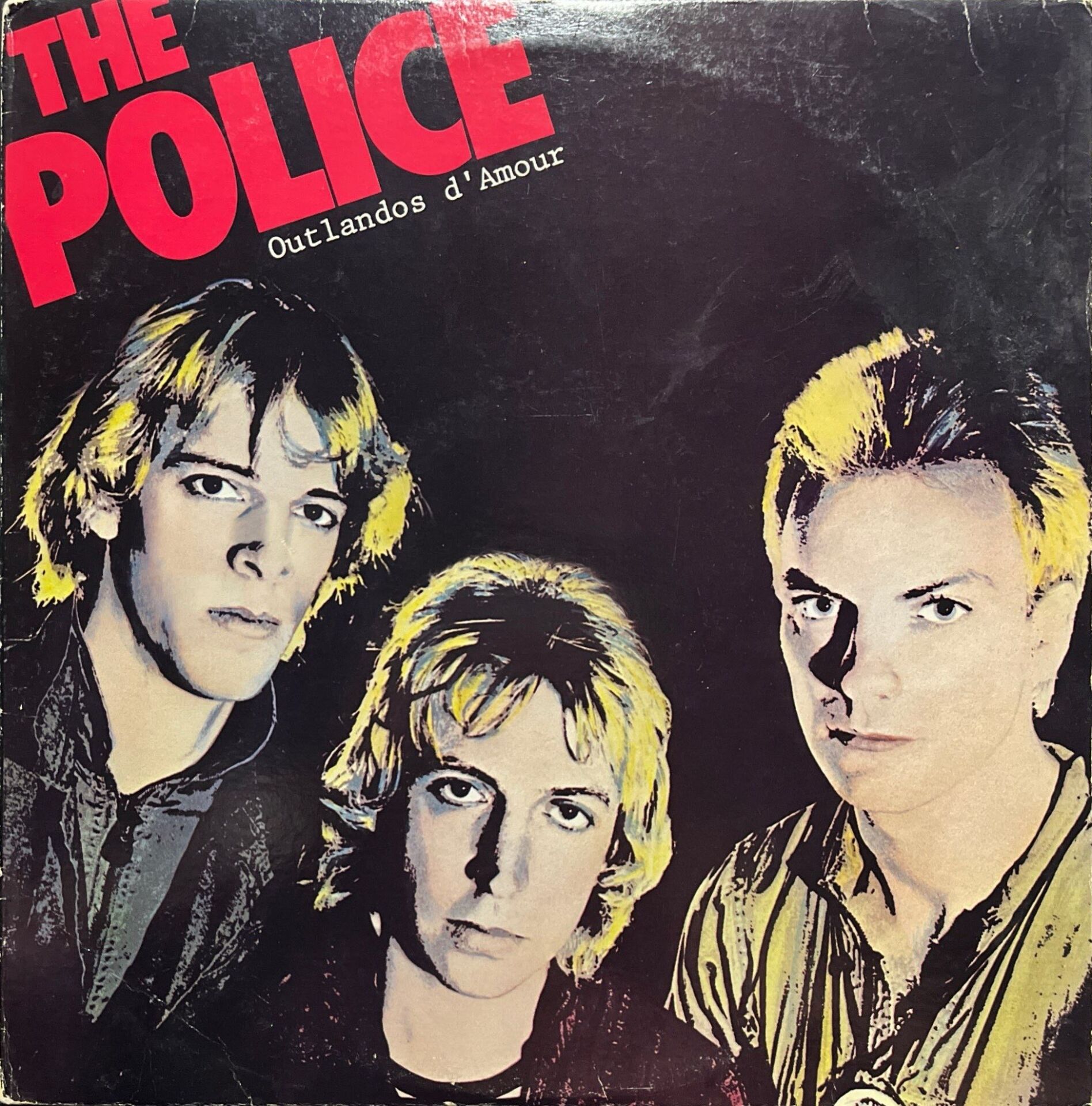 The Police Outlandos d'Amour LP Plak