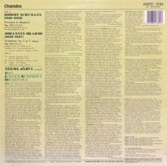 Brahms Symphony No.1 LP Klasik Plak